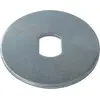 Image de Rondelle en acier, adaptable pour Castelgarden - Diamètre intérieur : 18,1 x 13 mm, diamètre extérieur : 61 mm, épaisseur : 2,7 mm. Remplace l'original : 22