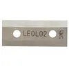 Image de Couteau Pour Broyeur Lazer Modèle Xlzshr2505 - Wolf Modèles Sd180e, Sd200e, Sd240e. Longueur: 64mm, Largeur: 25.5mm, ø Trou: 7mm