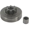 Image de Couronne dentée en étoile 3/8 - 8 dents Adaptable pour les modèles de tronçonneuses Jonsered 60, 62, 66, 70, 601, 621