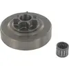 Image de Couronne dentée 3/8 - 7 dents Adaptable pour tronçonneuse Oleo-mac modèles 930, 936, 937, 938, 941, 942, 944, 945, 946, 947, 950