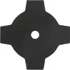 Image de Fouet complet à 4 dents pour débroussailleuse - largeur de coupe 255 mm, alésage : 25,4 mm, épaisseur : 1,4 mm