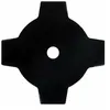 Image de Lame 4 Dents Pleine Adaptable Pour Débroussailleuse - Coupe De 255mm, Alésage: 25,4mm, Épaisseur: 1,4mm
