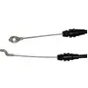 Image de Câble De Frein Moteur Adaptable Pour Castelgarden Avec Oeillet Et Crochet. Remplace Origine: 81000625/0, 81000627/0 - Longueur C