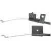 Image de Câble De Frein Moteur Adaptable Murray Avec Gaine En Plastique. Remplace Origine: 42569 - Longueur Câble:1333mm Longueur Gaine:1