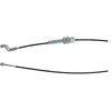 Image de Câble Soulèvement Gauche Adaptable Castelgarden Pour Modèles: Tc102/122 Depuis 2000 - Remplace Origine: 82004605/0 Longueur De C