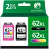 Image de Pack 2 Cartouches compatibles HP 62 XL - SANS NIVEAU - Neuf