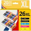 Image de 123CONSOMMABLES - 26XL - Cartouche d'encre compatible avec Epson pour Epson Expression Premium XP-51 - Neuf