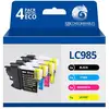 Image de Pack compatible BROTHER LC985, 4 cartouches - Neuf
