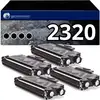 Image de Pack 4 Toners compatibles BROTHER TN-2320 noir - Neuf