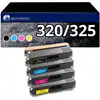 Image de Pack 4 Toners compatible BROTHER TN-325 - Neuf