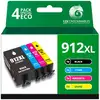 Image de Pack 4 cartouches compatibles avec HP 912XL - Neuf