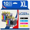 Image de 123CONSOMMABLES - LC223 - Cartouche d'encre pour Brother LC 223 223XL pour Brother MFC-J4420DW MFC-J - Neuf