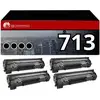 Image de Pack 4 Toners compatible CANON 713 noir - Neuf