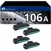 Image de Pack 4 Toners compatibles HP 106A noir - Neuf
