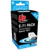 Image de Pack UPrint compatible EPSON T0715 XL, 4 cartouches - Neuf