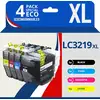 Image de 123CONSOMMABLES - LC3219XL Cartouches encre compatible avec Brother LC3219XL LC3219 LC3217 pour Brot - Neuf