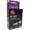 Image de Encre compatible UPrint avec LC-123Y, B-123Y, jaune, 600s, 10ml