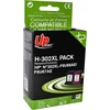 Image de Cartouche d'encre UPRINT kit HP 302XL Noir+Couleur, F6U68AE+F6U67AE, DJ 1110 AiO/2130 AiO/3630 AiO/4650 AiO
