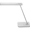Image de UNILUX Lampe de table Jazz LED 400093836 blanc + gris métal