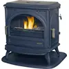 Image de Poêle à bois fonte 9kw anthracite - Godin - 366102 - carvin