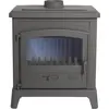 Image de Poêle à bois fonte 10kw - Godin - 389143 - LE FONTEVAL