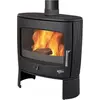 Image de Poêle à Bois Fonte - ECLIPSE - 8 kW-Peint anthracite - GODIN - 388118