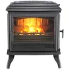 Image de Poêle à bois fonte 7kw anthracite - Godin - 366149 - revin top