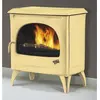 Image de Poêle à bois fonte 10,5kw beige - Godin - 388113SAHARA - courances