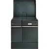 Image de Cuisinière à bois 10kw noir - Godin - 240162NOIR - arpège