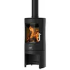 Image de Poêle À Bois 8kw Noir - Godin - 388154anth