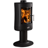Image de Poêle À Bois 8.5kw Mazamet 2 388155 Anthracite - Godin - 388155anth