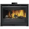Image de Insert à bois 10kw noir/anthracite - Godin - 660227ANTH -