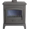 Image de Poêle à bois 9kw anthracite gris - Godin - 389154ANTHRACITE - fonteval 2