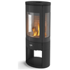 Image de Poêle À Bois Fonte 7.2kw Noir Mat - Godin - 411234noirmat