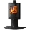 Image de Poêle à bois 7kw noir - Godin - 411233NOIRMAT - tamaris 2