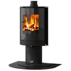 Image de Poêle À Bois 7kw Noir - Godin - 411233noirmat