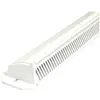 Image de Grille extérieure auto-réglable hauteur 35mm longueur 275mm blanc - RENSON - 10433