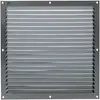 Image de Grille estampée 436 largeur 300mm hauteur 300mm anodisé argent - RENSON - 10870