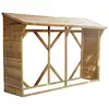 Image de Cerland - Abri-bûches En Bois 213 X 100 X 319,5 Cm Memphis