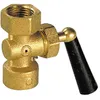 Image de Robinet Porte-manomètre À Décompression - Femelle Femelle 1/4" (8/13) - Sferaco