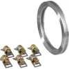 Image de Collier de Serrage au Mètre Acier 3mx13mm avec 6 têtes - BRICODEAL - 590385