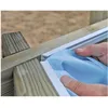 Image de Liner Seul Bleu Pour Piscine Bois Carrée City - Gré