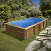 Image de Gre   Piscine Hors Sol En Bois Traité Autoclave Iv   Dimensions 3,75m X 2,00m X H: 0,68m   Volume 3,70m³   Installation Hors-sol Ou Semi-enterrée