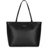 Image de Lancaster Sac cabas épaule Zippée L Smooth Noir
