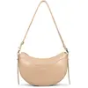 Image de Lancaster Sac demi lune Zippé Suave Ace Beige Foncé