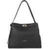 Image de Lancaster Sac hobo Avec fermoir L Lady ROMY Noir
