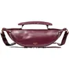 Image de Lancel Sac Bandoulière S Origami Cassis Femme