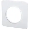 Image de Plaque Simple Odace Touch, Liseré Blanc