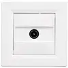 Image de Prise TV encastrable SCHNEIDER Asfora EPH3200121 connecteur mâle - 9,5 mm -blanc