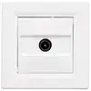 Image de Prise TV encastrée Schneider Electric Asfora EPH3200121 connecteur mâle 9,5 mm 10 A Blanc brillant - Neuf